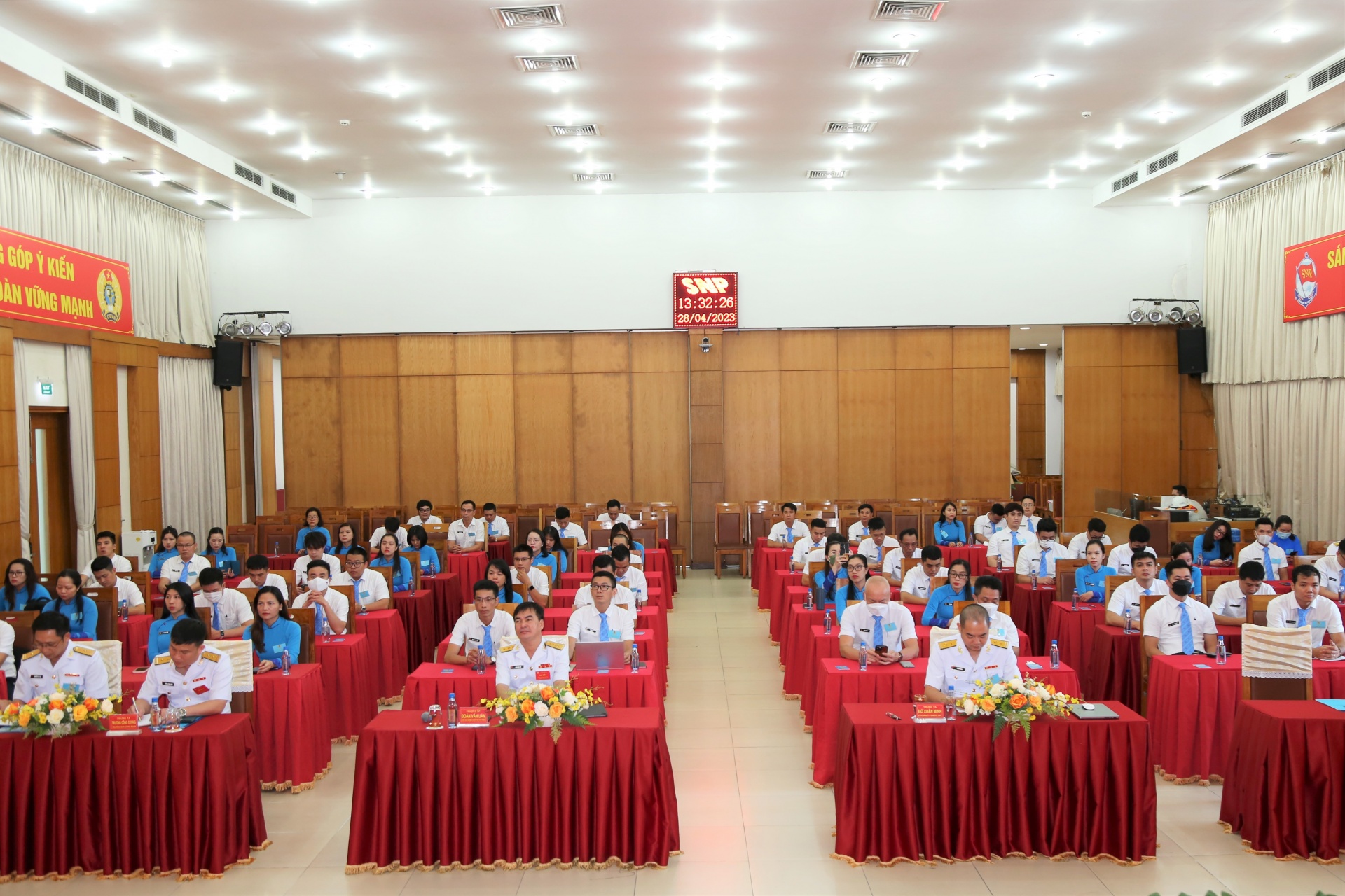 Công đoàn Trung tâm Dịch vụ Logistics Tân Cảng tổ chức Đại hội nhiệm kỳ 2023 - 2028 Công đoàn Trung tâm Dịch vụ Logistics Tân Cảng tổ chức Đại hội nhiệm kỳ 2023 - 2028