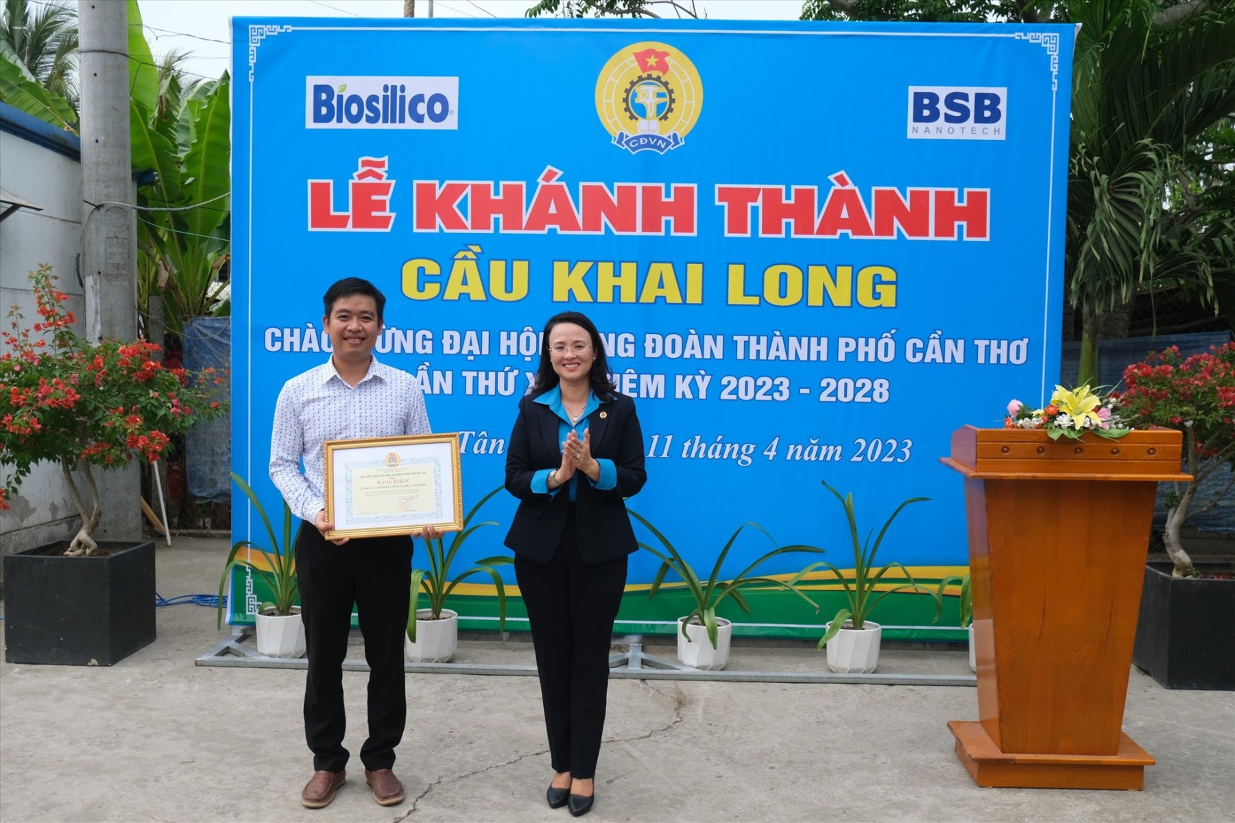 Đưa vào sử dụng nhiều công trình chào mừng đại hội công đoàn các cấp