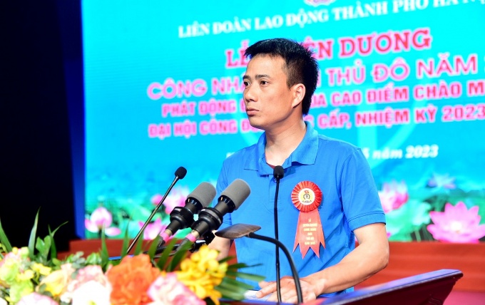 Tôn vinh 100 công nhân giỏi Thủ đô năm 2023