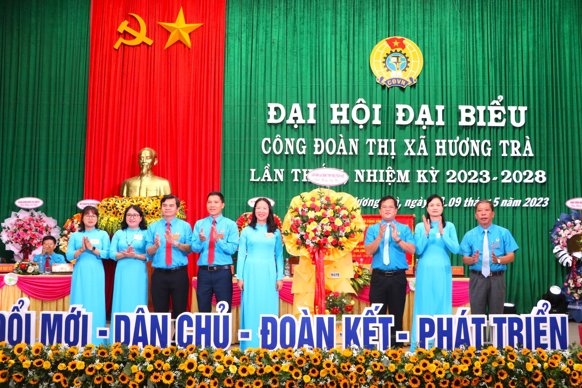 Thừa Thiên Huế: Tổ chức thành công đại hội công đoàn đầu tiên cấp trên trực tiếp cơ sở Thừa Thiên Huế: Tổ chức thành công đại hội công đoàn đầu tiên cấp trên trực tiếp cơ sở