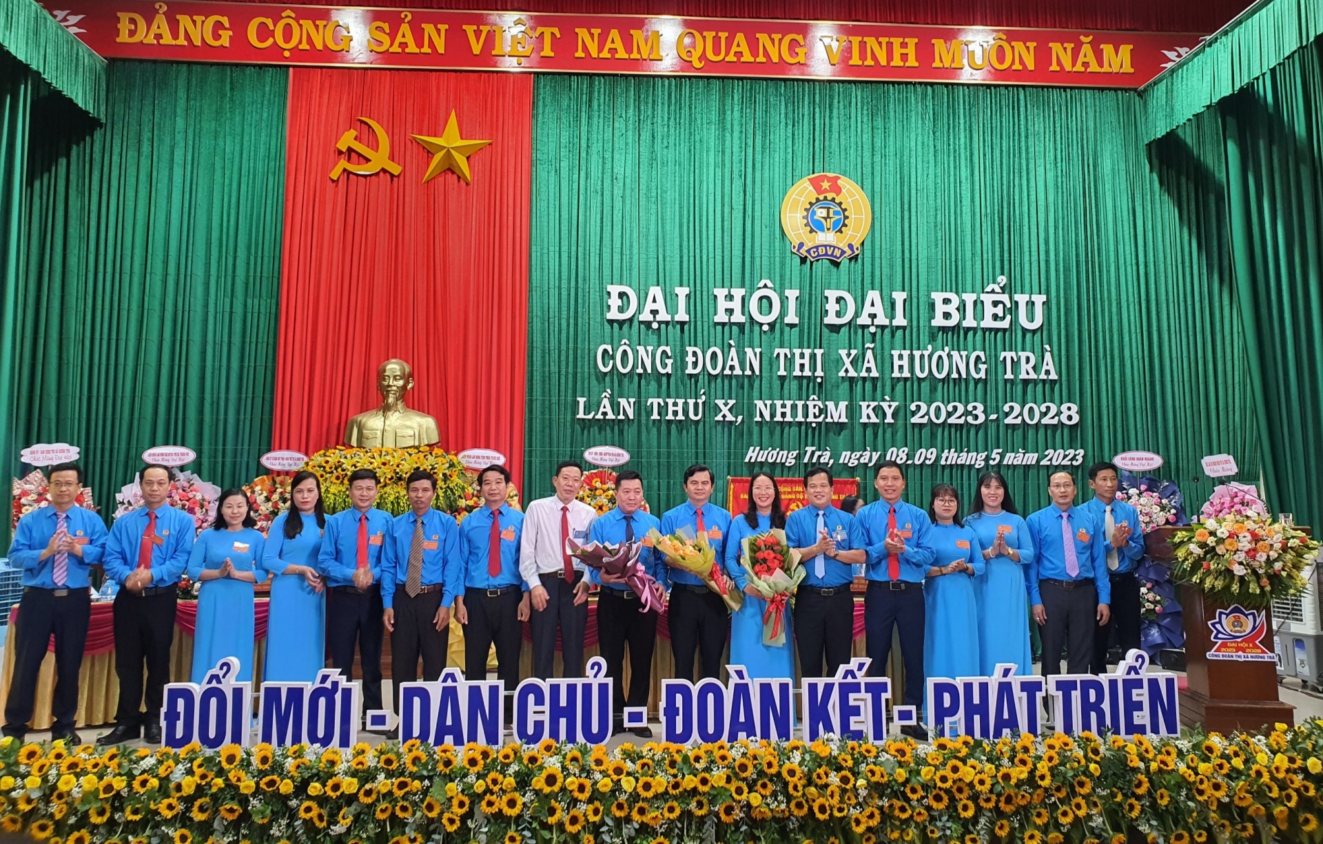 Thừa Thiên Huế: Tổ chức thành công đại hội công đoàn đầu tiên cấp trên trực tiếp cơ sở Thừa Thiên Huế: Tổ chức thành công đại hội công đoàn đầu tiên cấp trên trực tiếp cơ sở