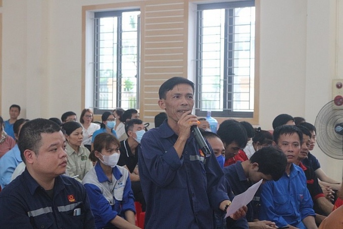 6 vấn đề trọng tâm công nhân lao động gửi tới Đoàn đại biểu Quốc hội tỉnh Hà Nam 6 vấn đề trọng tâm công nhân lao động gửi tới Đoàn đại biểu Quốc hội tỉnh Hà Nam