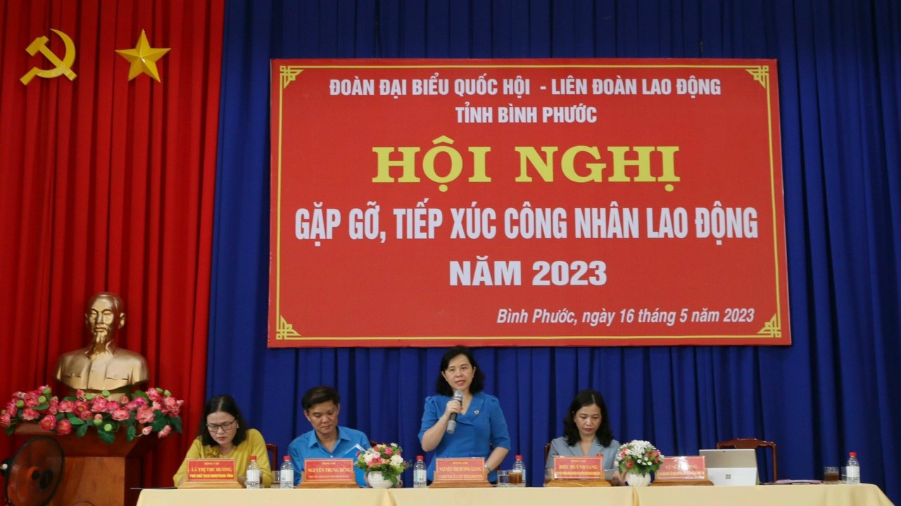 Công nhân lao động Bình Phước đặt câu hỏi về việc làm, an ninh trật tự, an sinh xã hội