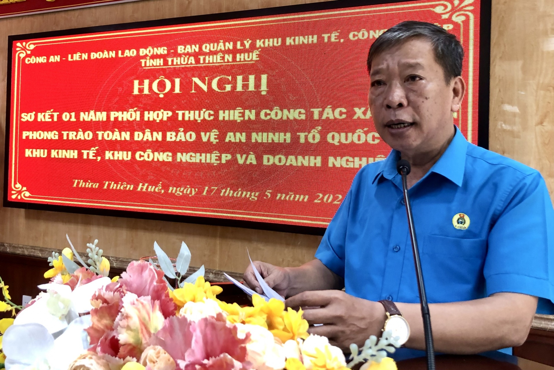 Thừa Thiên Huế: Nỗ lực xây dựng môi trường làm việc an toàn cho công nhân lao động Thừa Thiên Huế: Nỗ lực xây dựng môi trường làm việc an toàn cho công nhân lao động