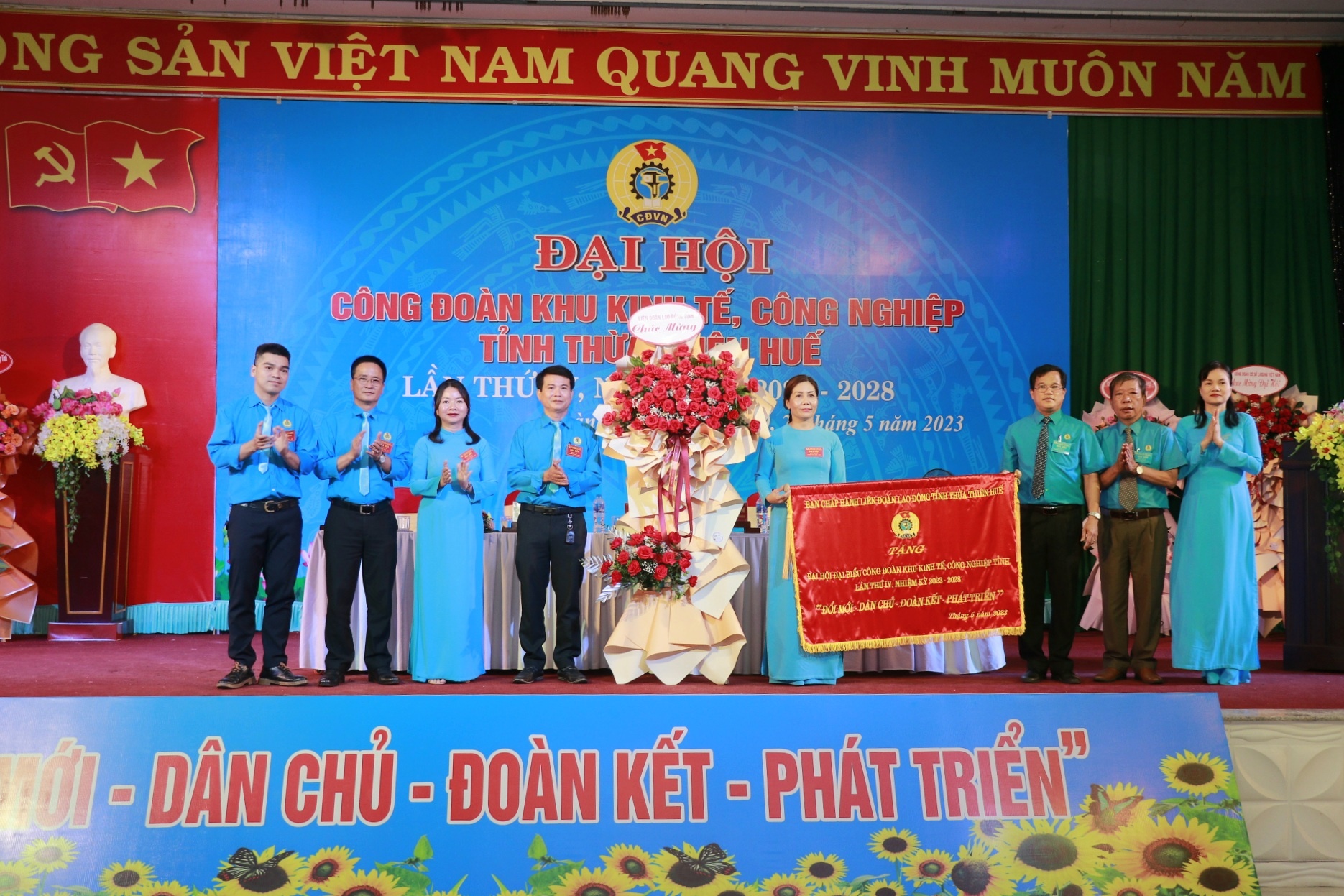 Tổ chức thành công đại hội điểm Công đoàn Khu Kinh tế, Công nghiệp tỉnh Thừa Thiên Huế Tổ chức thành công đại hội điểm Công đoàn Khu Kinh tế, Công nghiệp tỉnh Thừa Thiên Huế