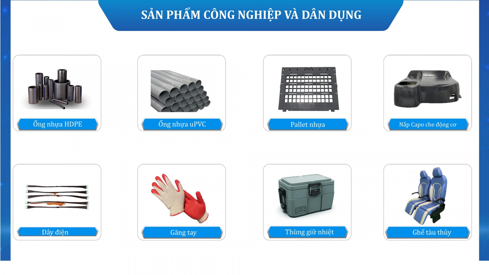 08. THACO INDUSTRIES cung ứng linh kiện OEM cho ngành công nghiệp và dân dụng 08. THACO INDUSTRIES cung ứng linh kiện OEM cho ngành công nghiệp và dân dụng