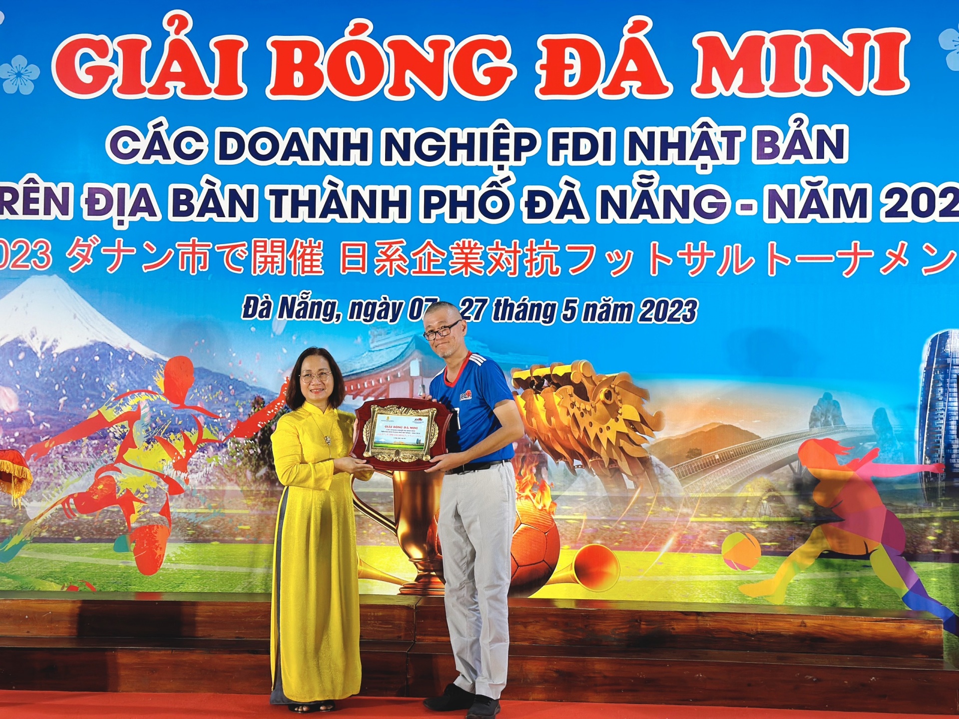 Bế mạc Giải Bóng đá các doanh nghiệp FDI Nhật Bản tại Đà Nẵng