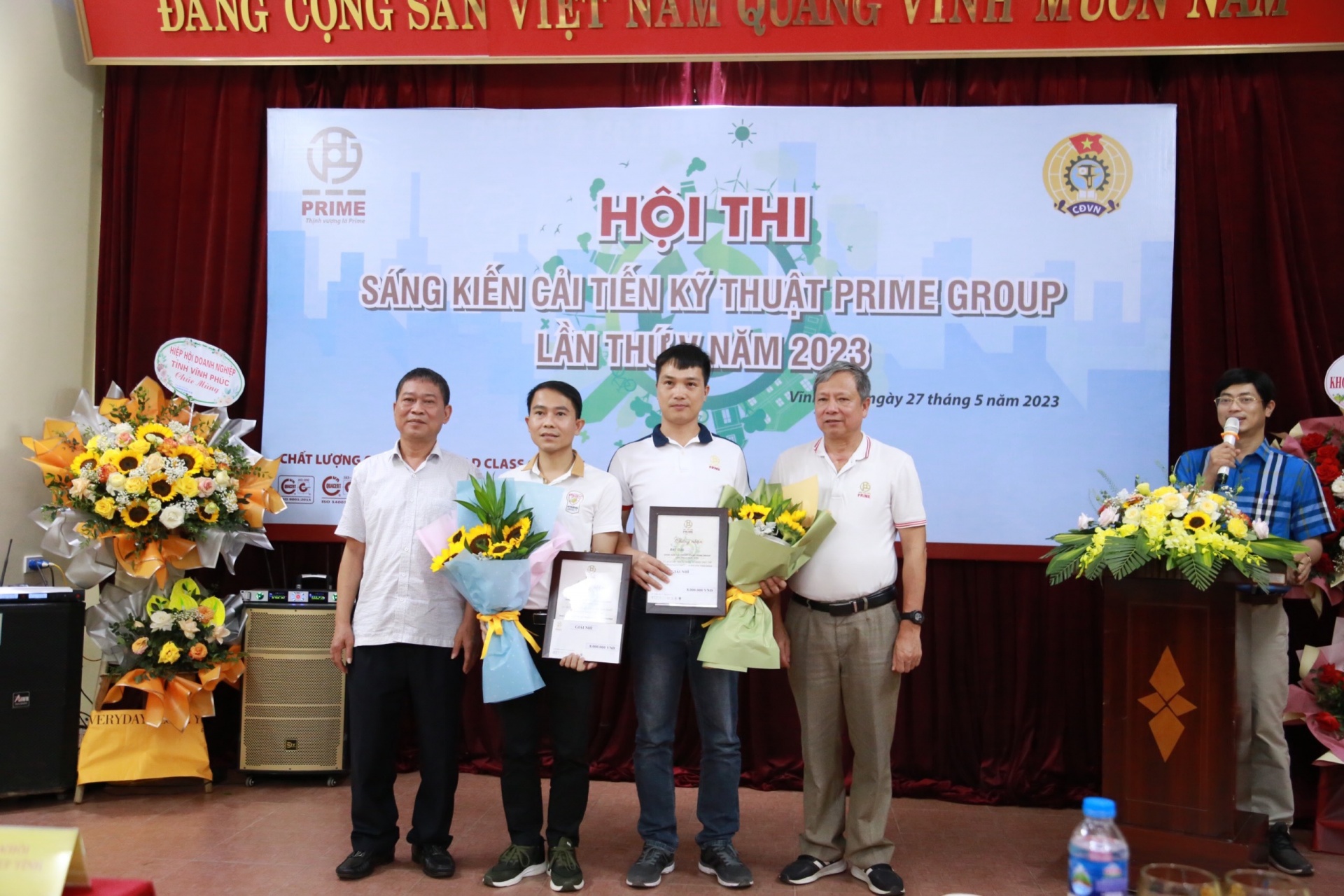 Công đoàn Prime Group: Nhiều sáng kiến cải tiến kỹ thuật tại Hội thi Kaizen Công đoàn Prime Group: Nhiều sáng kiến cải tiến kỹ thuật tại Hội thi Kaizen