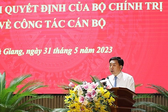 Bộ Chính trị phân công người đứng đầu Tỉnh ủy Hà Giang nhiệm kỳ 2020-2025 Bộ Chính trị phân công người đứng đầu Tỉnh ủy Hà Giang nhiệm kỳ 2020-2025