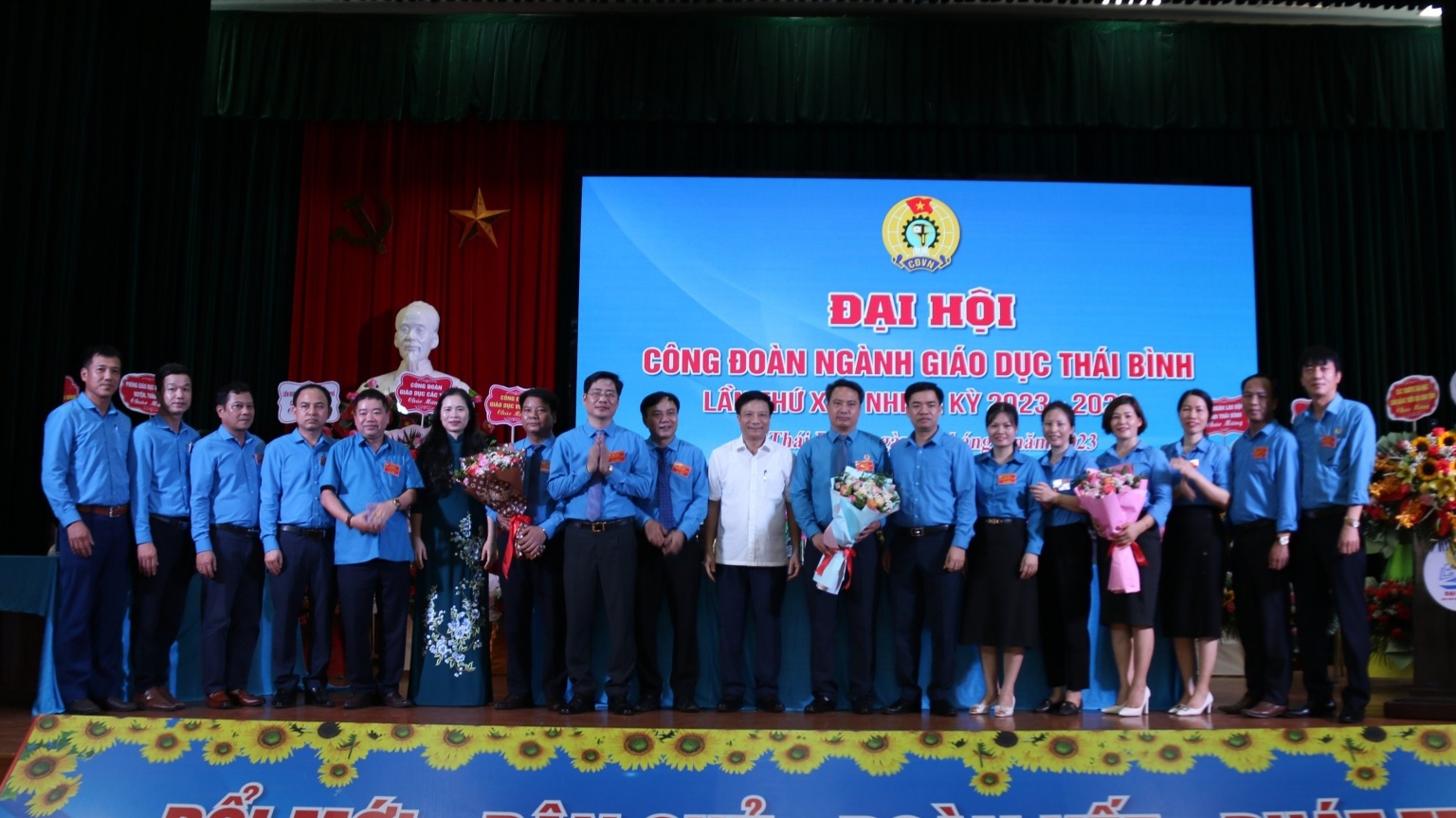 Đại hội Công đoàn ngành Giáo dục Thái Bình lần thứ XIX, nhiệm kỳ 2023 - 2028