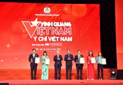 Vietcombank được vinh danh tại Chương trình Vinh quang Việt Nam lần thứ 18, năm 2023