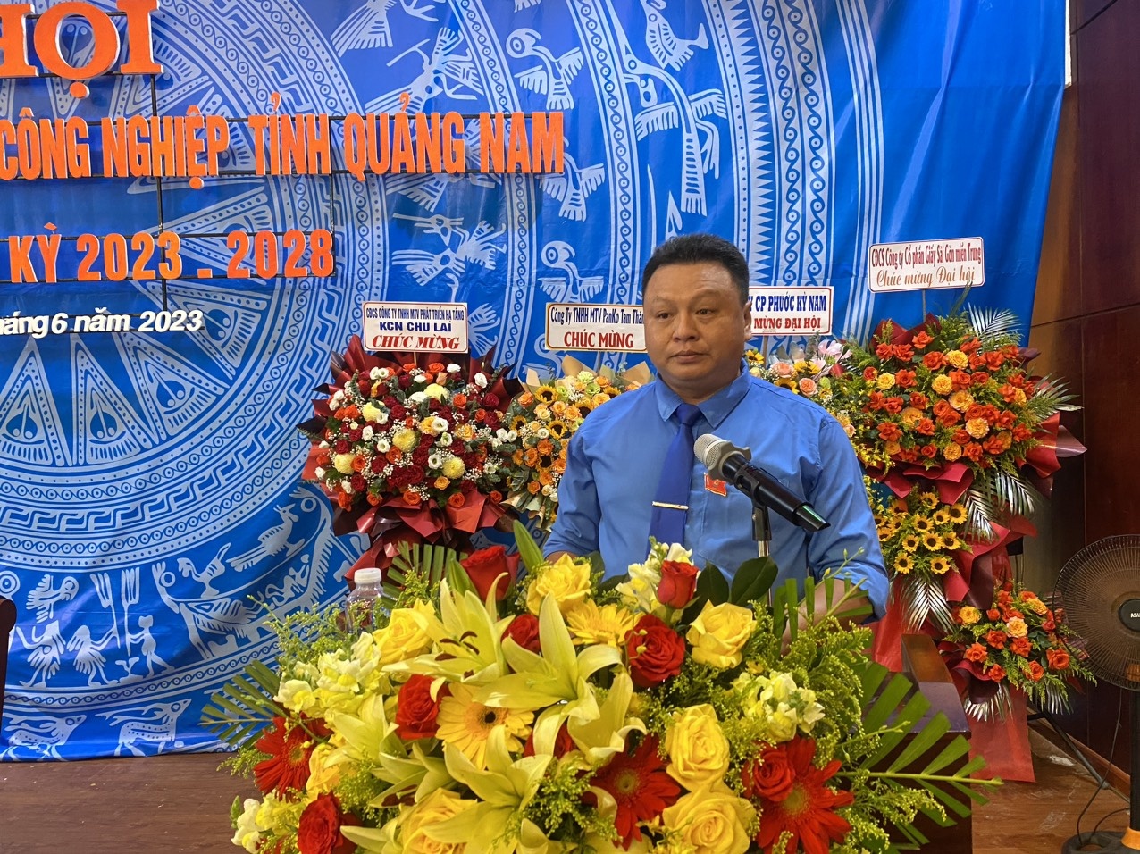 Ông Nguyễn Kỳ Vĩnh được bầu giữ chức Chủ tịch Công đoàn các KKT và KCN tỉnh Quảng Nam