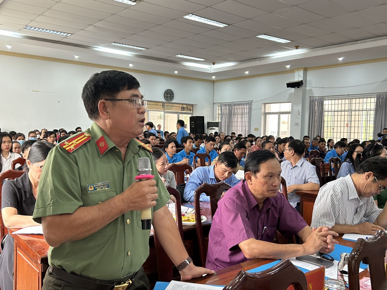 An Giang: Kiến nghị của công nhân được giải đáp thỏa đáng An Giang: Kiến nghị của công nhân được giải đáp thỏa đáng