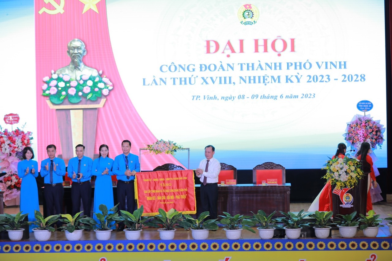 Hoạt động của Công đoàn thành phố Vinh góp phần nâng cao vị thế của tổ chức Công đoàn