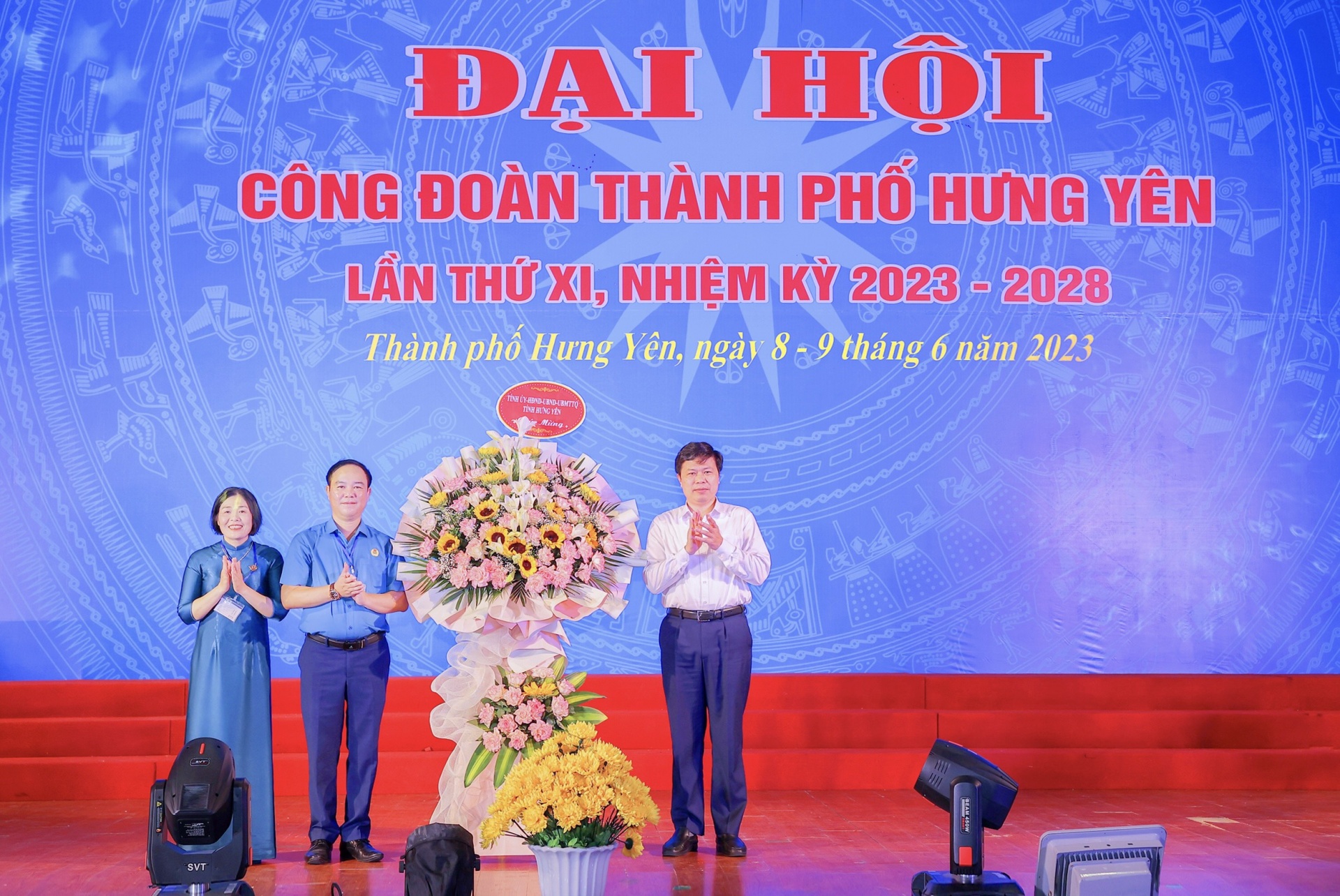 Đại hội Công đoàn thành phố Hưng Yên khóa XI, nhiệm kỳ 2023 - 2028