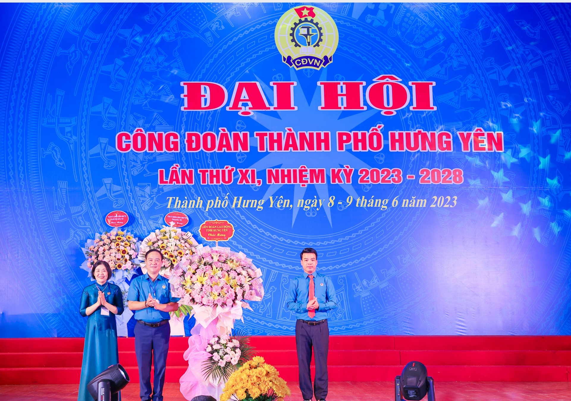 Đại hội Công đoàn thành phố Hưng Yên khóa XI, nhiệm kỳ 2023 - 2028
