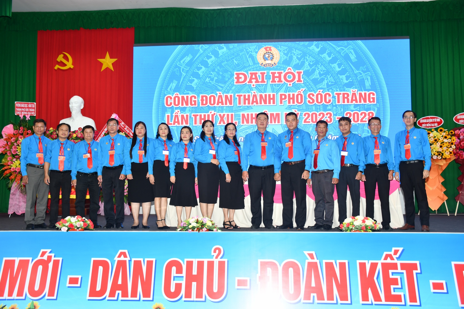 Đại hội điểm Công đoàn thành phố Sóc Trăng thành công tốt đẹp