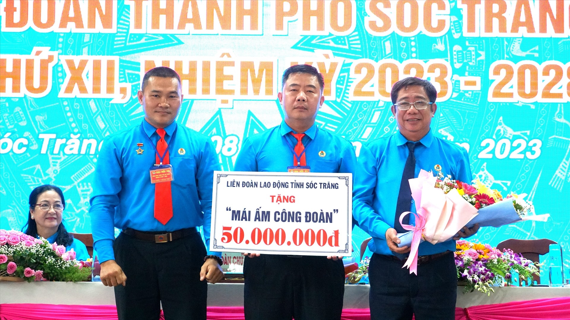 Đại hội điểm Công đoàn thành phố Sóc Trăng thành công tốt đẹp