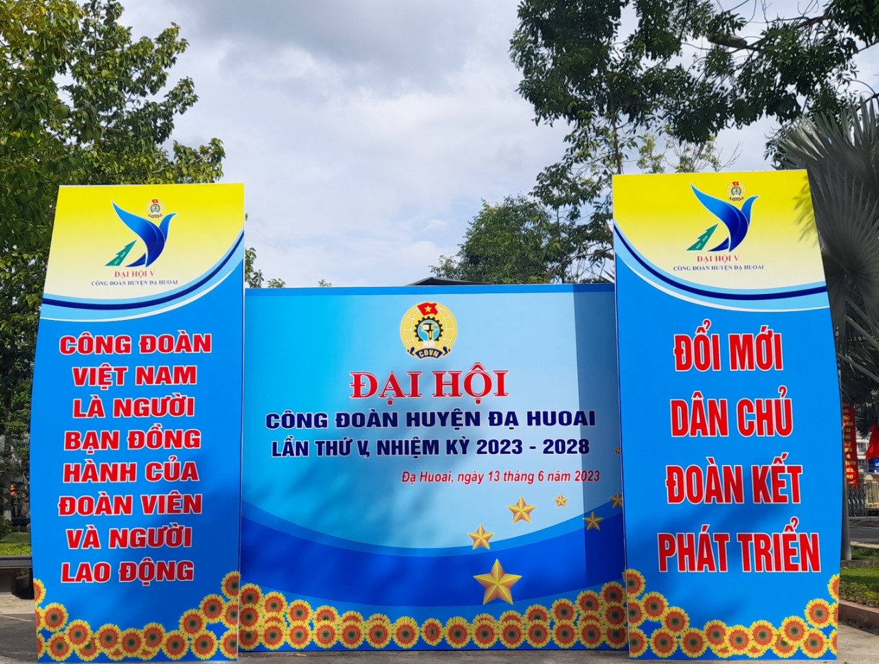 Công đoàn huyện Đạ Huoai luôn đồng hành cùng đoàn viên, người lao động Công đoàn huyện Đạ Huoai luôn đồng hành cùng đoàn viên, người lao động