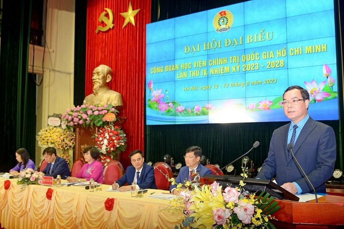 Đại hội điểm Công đoàn Học viện Chính trị quốc gia Hồ Chí Minh thành công tốt đẹp