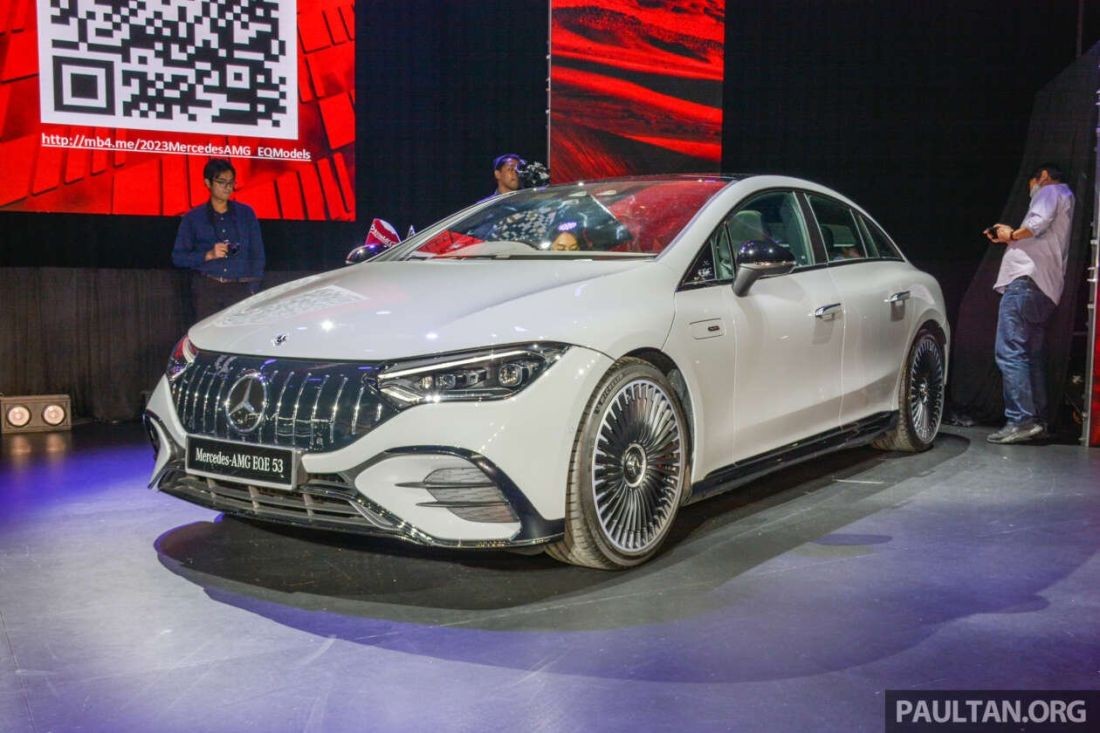 Mercedes-AMG EQE53 ra mắt tại Malaysia