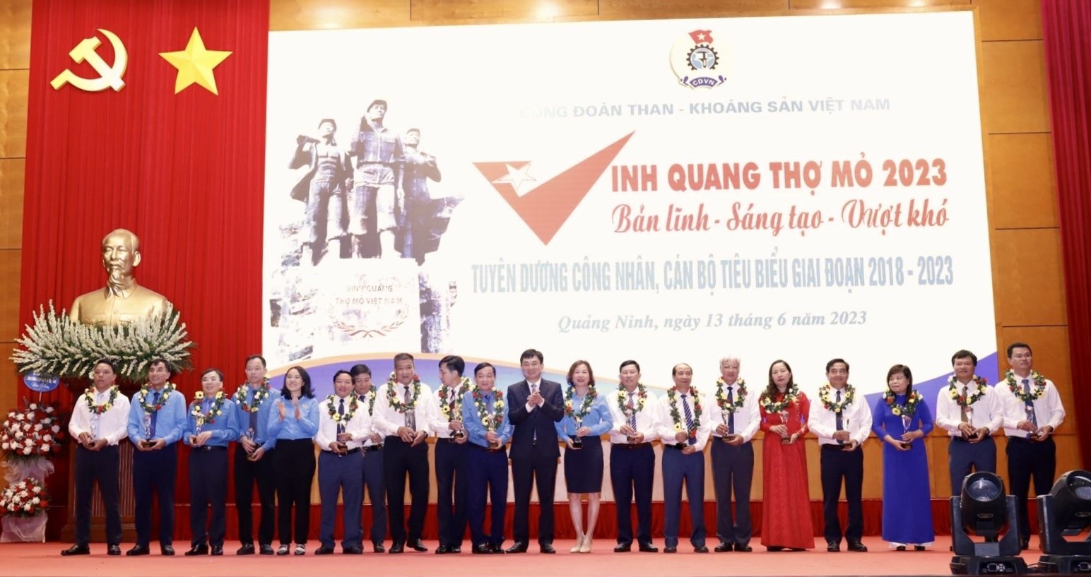 Vinh quang thợ mỏ 2023: Khơi dậy phong trào thi đua yêu nước của người thợ mỏ TKV