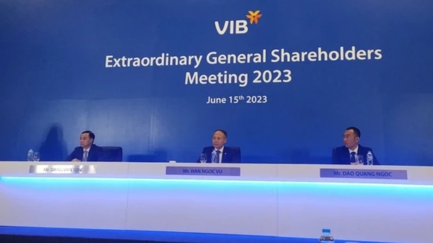 ĐHCĐ bất thường VIB: Trình phương án cơ cấu và bầu thêm 1 thành viên Ban kiểm soát