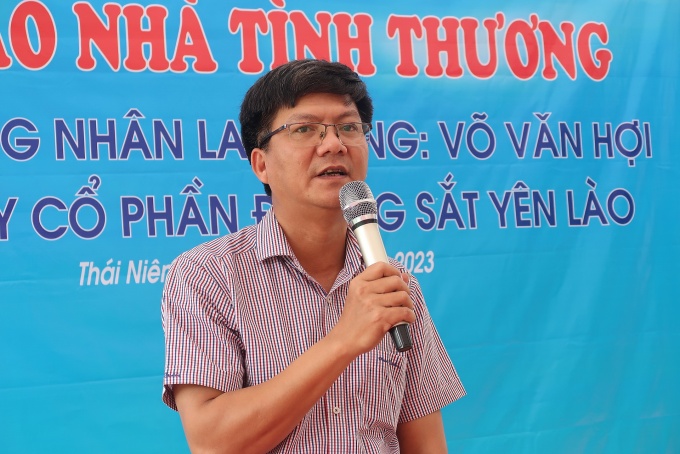 Bàn giao nhà tình thương cho gia đình công nhân đường sắt