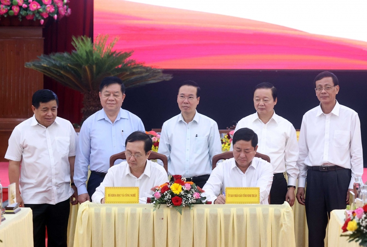 Chủ tịch nước: Ninh Thuận chuyển đổi tư duy, biến khó khăn thành lợi thế