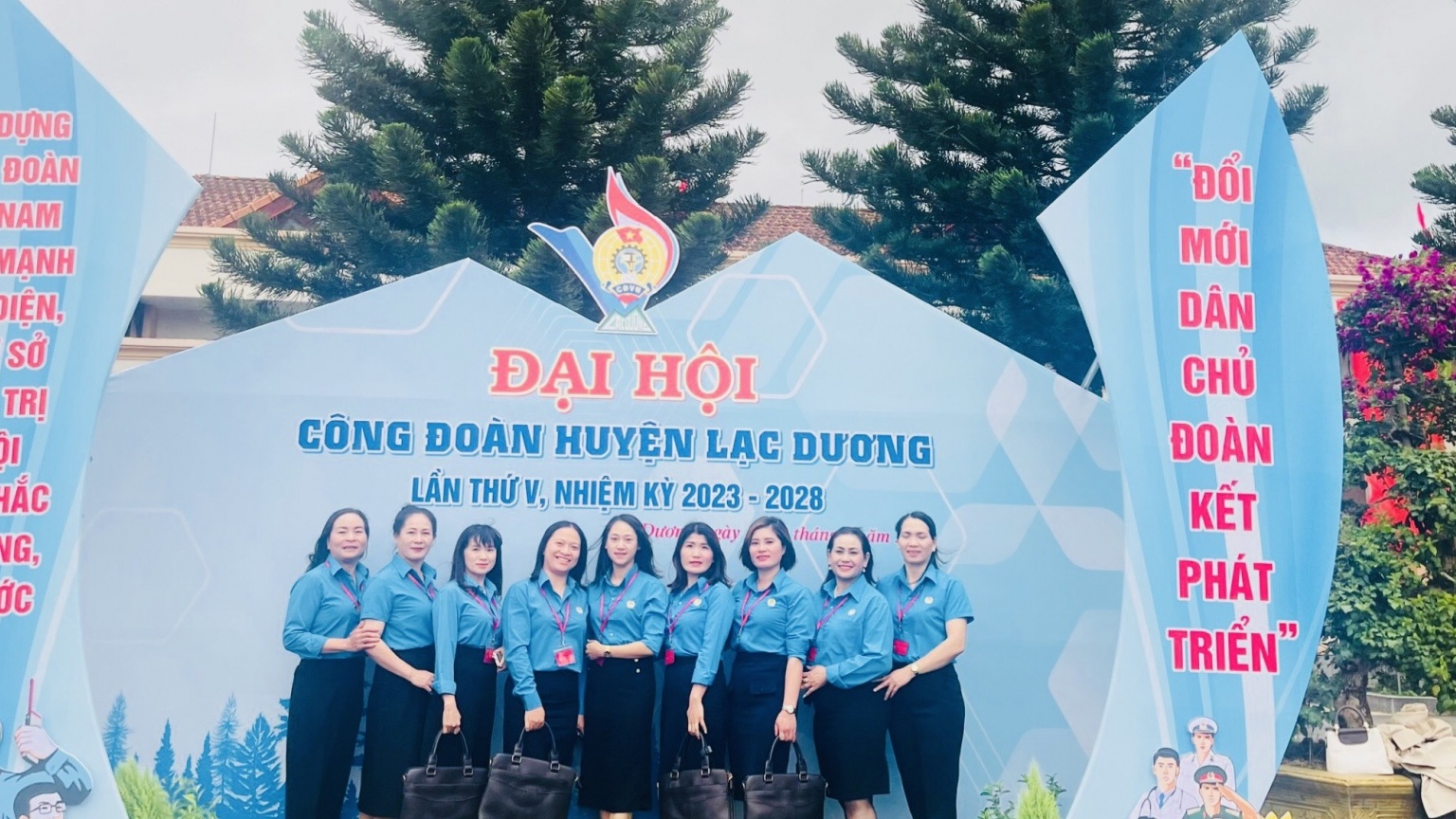 Công đoàn tham gia xây dựng Lạc Dương trở thành huyện phát triển khá của tỉnh