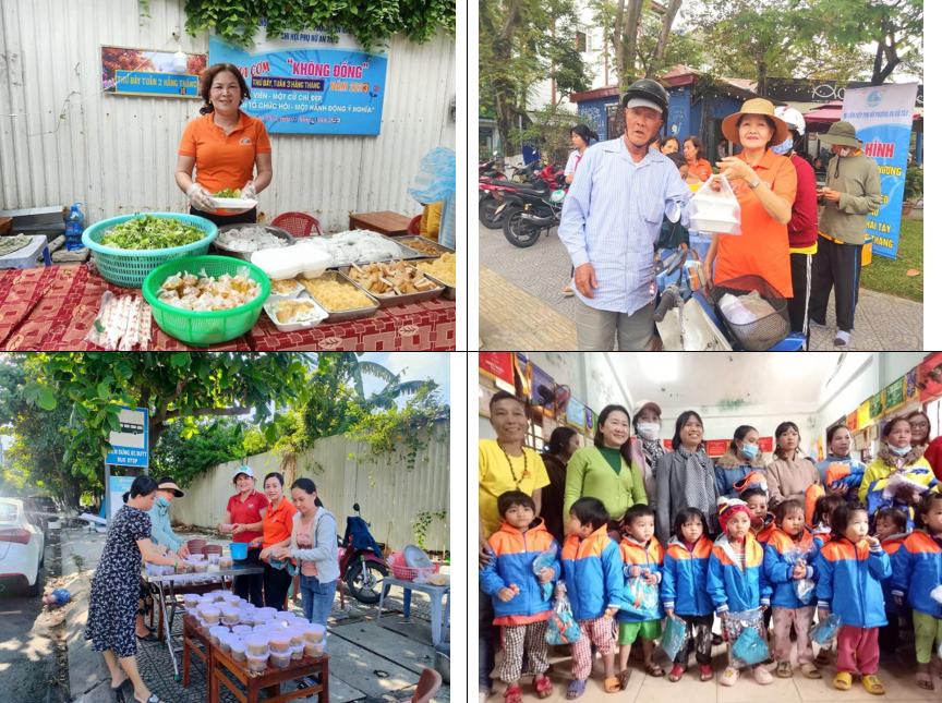 "Trái tim tình nguyện vì cộng đồng" "Trái tim tình nguyện vì cộng đồng"