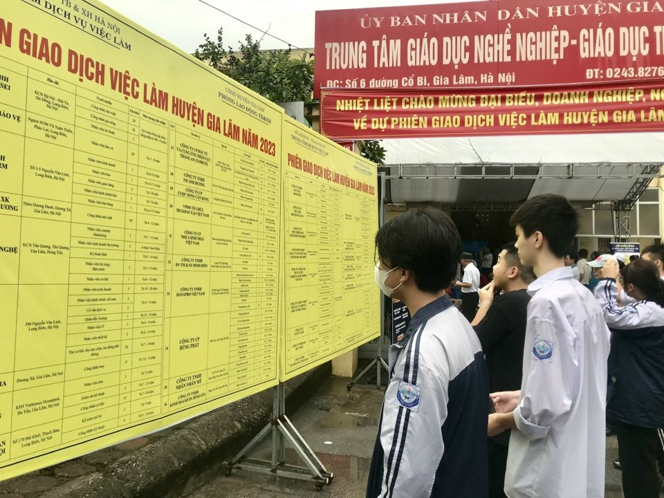 Tạo cơ hội để lực lượng lao động trẻ tiếp cận với thị trường lao động