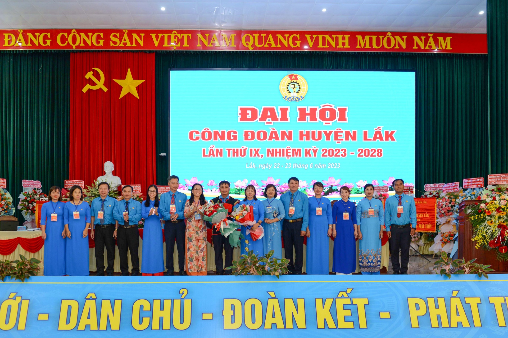 Công đoàn huyện Lắk đổi mới để tham gia xây dựng hệ thống chính trị vững mạnh