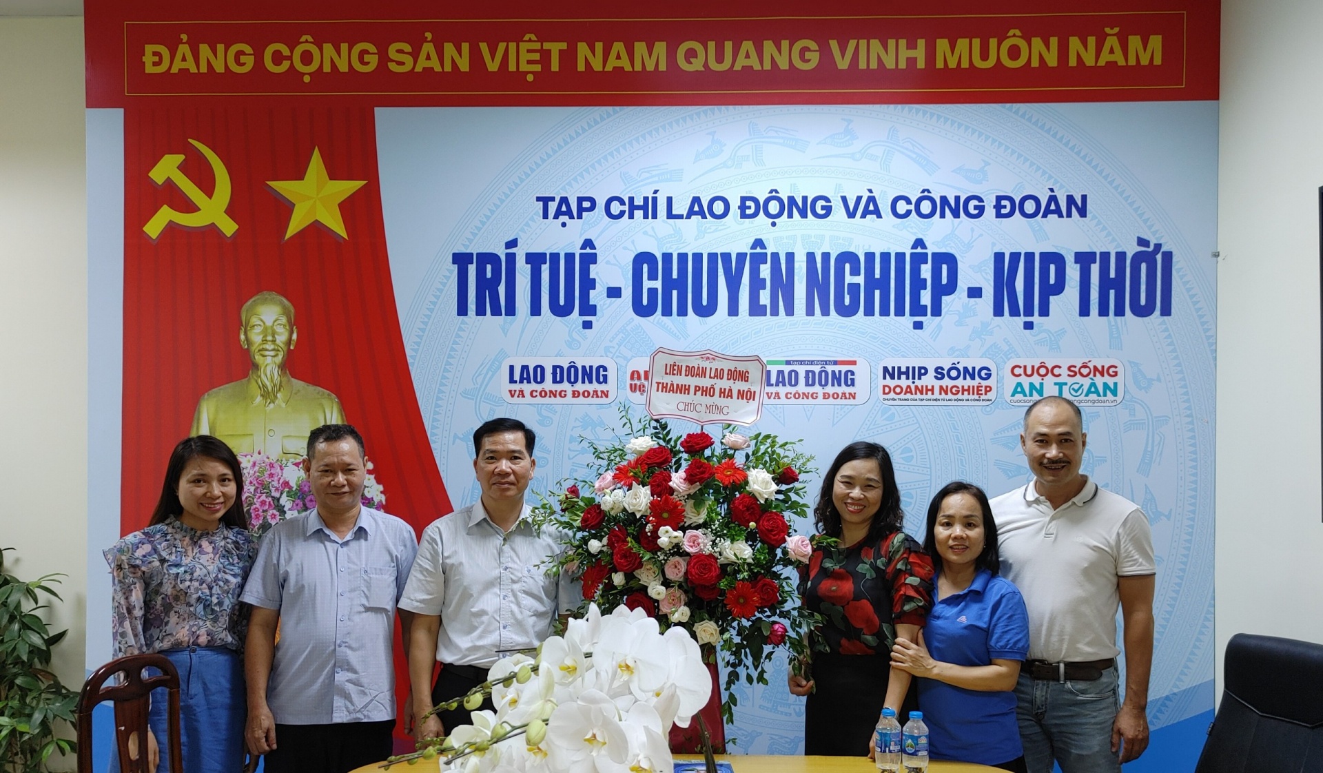 Lời cảm ơn từ Tạp chí Lao động và Công đoàn