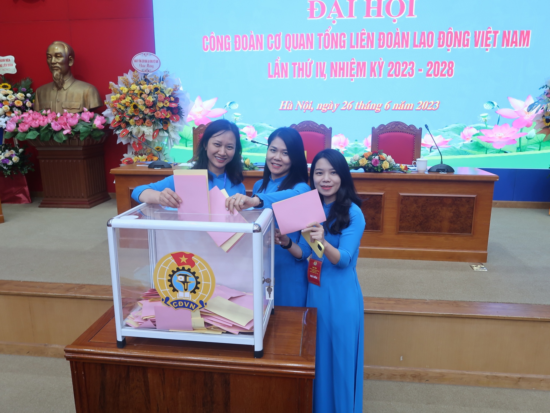 Đại hội công đoàn cơ quan Tổng LĐLĐ Việt Nam lần thứ 4 thành công tốt đẹp