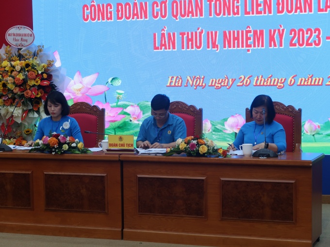 Đại hội công đoàn cơ quan Tổng LĐLĐ Việt Nam lần thứ 4 thành công tốt đẹp