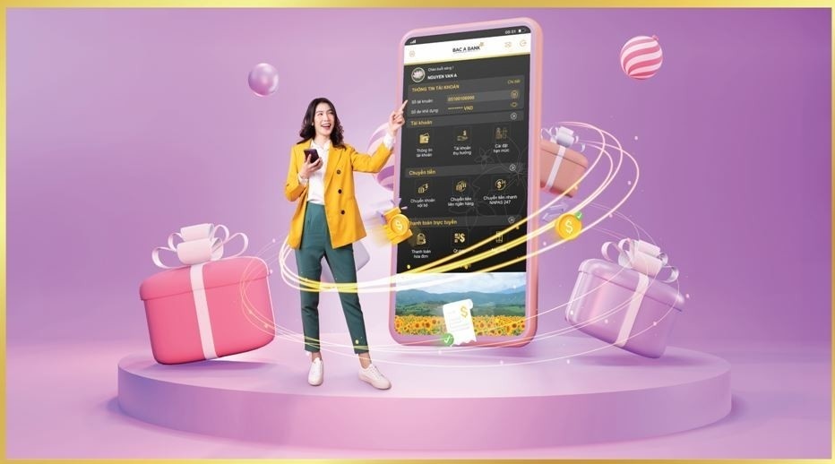 Thảnh thơi giao dịch - Thỏa thích nhận quà cùng BAC A BANK