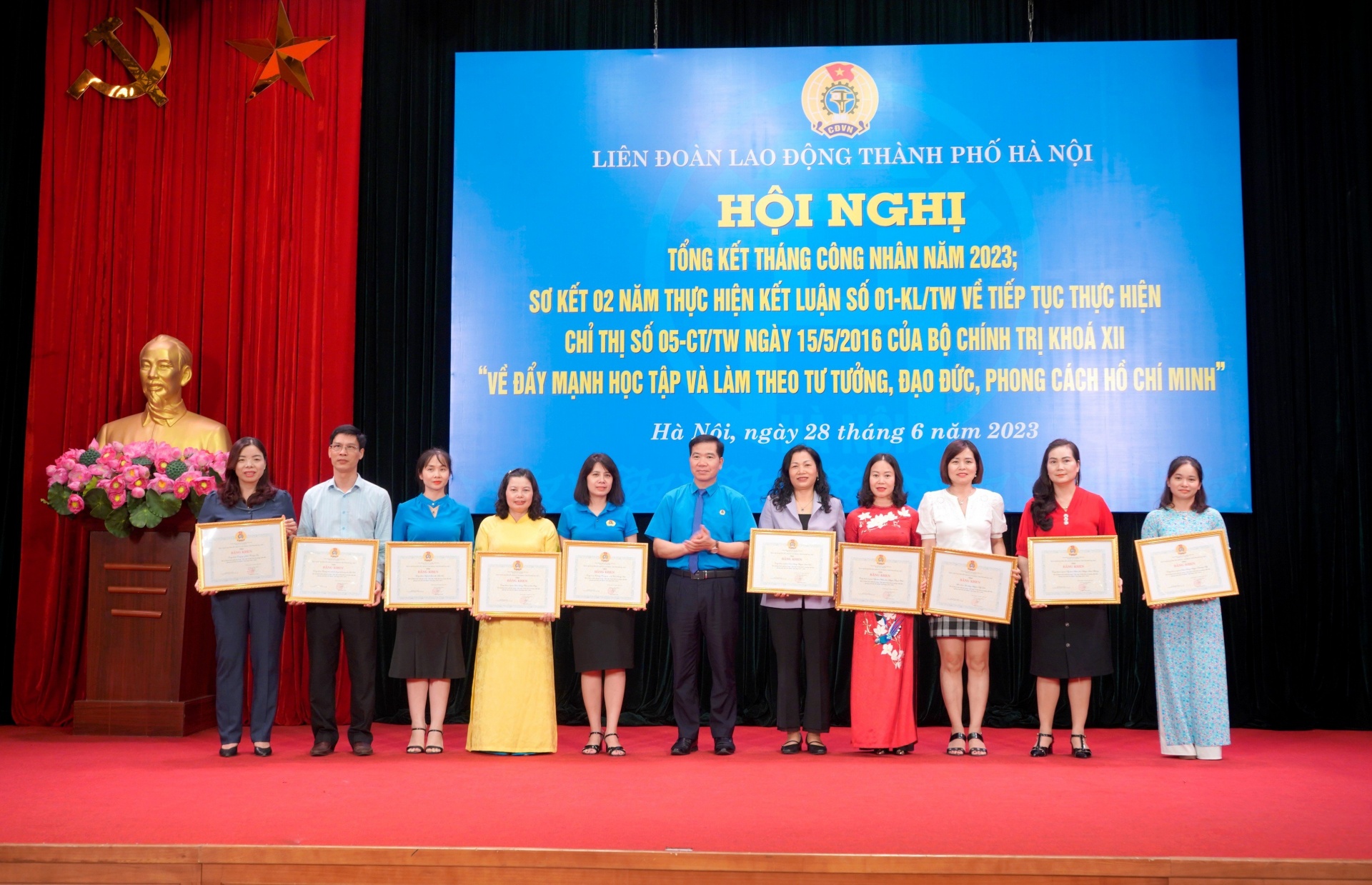 Công đoàn Thủ đô: Học và làm theo Bác bằng nhiều việc làm cụ thể, thiết thực