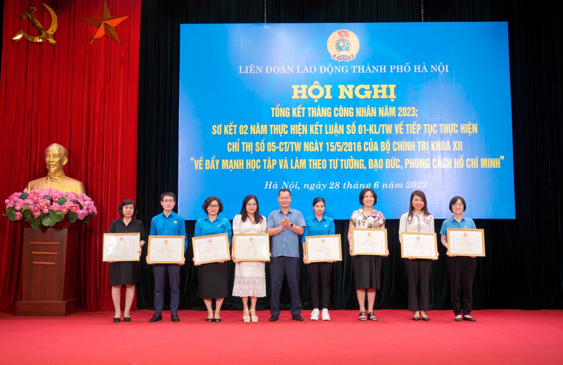 Công đoàn Thủ đô: Học và làm theo Bác bằng nhiều việc làm cụ thể, thiết thực