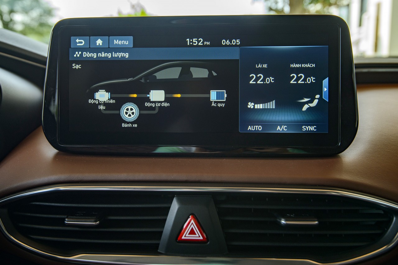 Hyundai Santa Fe Hybrid có mặt tại Việt Nam với giá 1,45 tỷ đồng