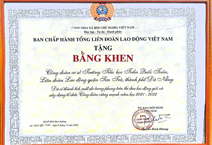 Người cán bộ công đoàn giàu lòng nhân ái