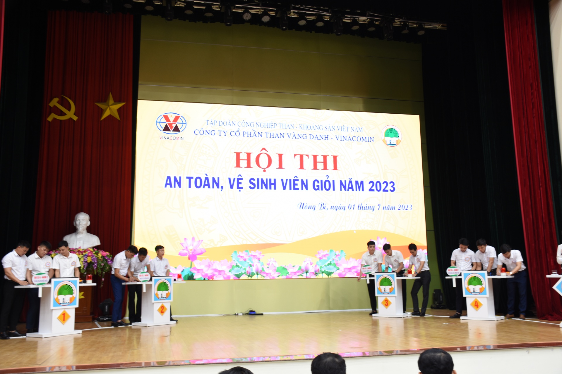 Than Vàng Danh: Sôi nổi Hội thi An toàn vệ sinh viên giỏi năm 2023