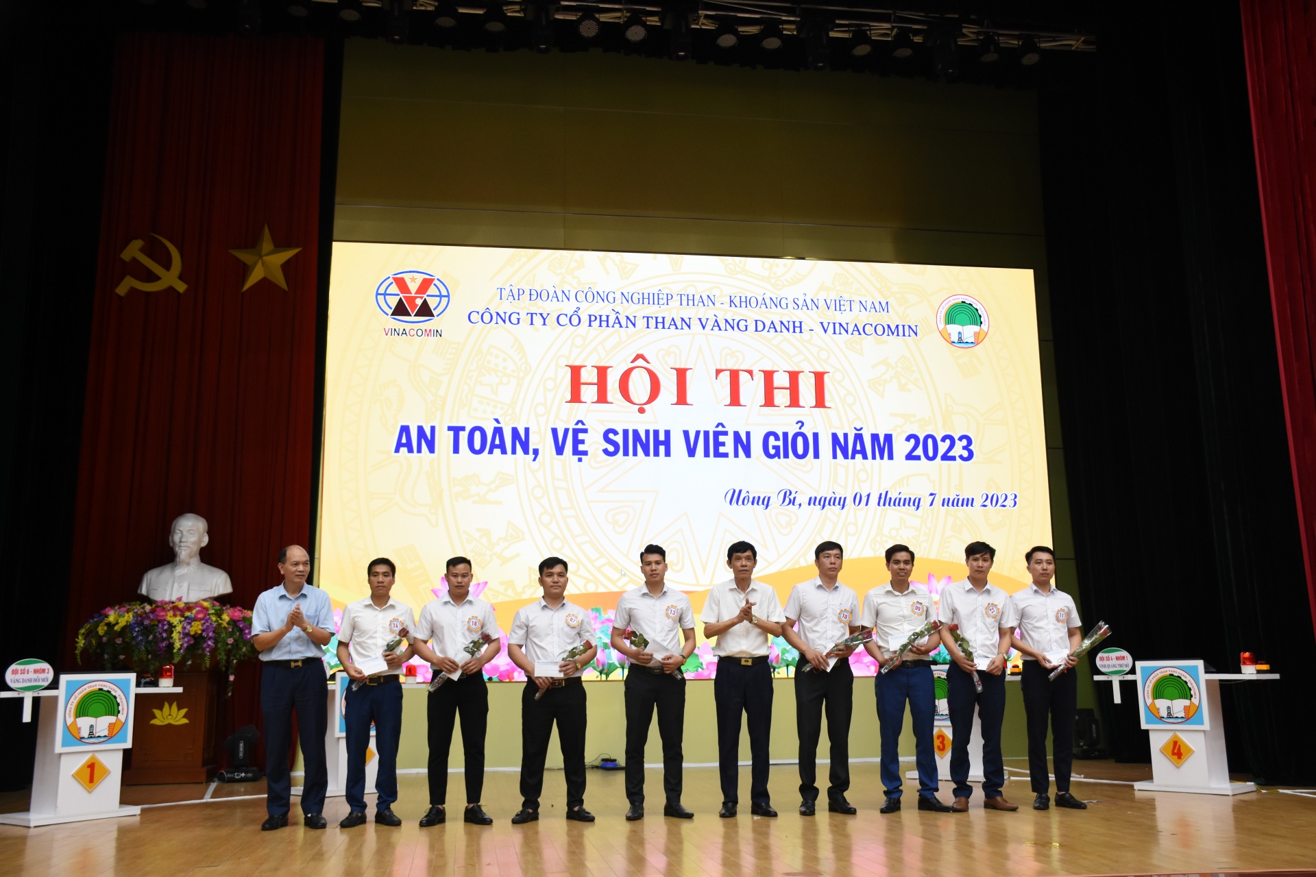 Than Vàng Danh: Sôi nổi Hội thi An toàn vệ sinh viên giỏi năm 2023