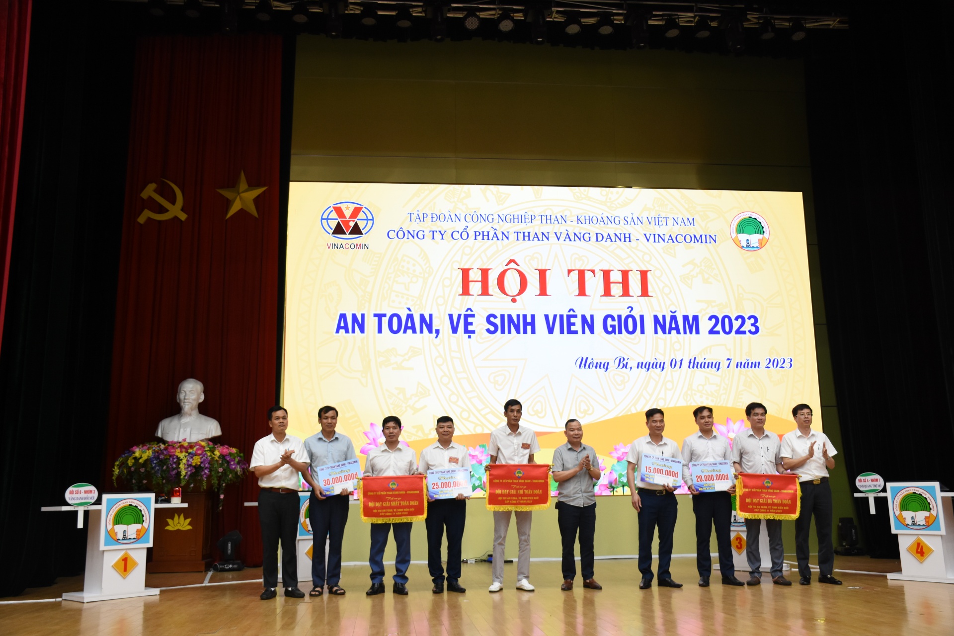 Than Vàng Danh: Sôi nổi Hội thi An toàn vệ sinh viên giỏi năm 2023