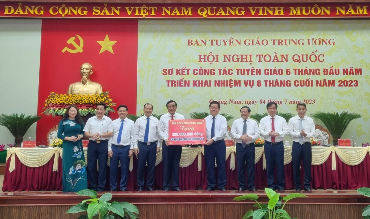 Ban Tuyên giáo Trung ương sơ kết công tác 6 tháng đầu năm 2023