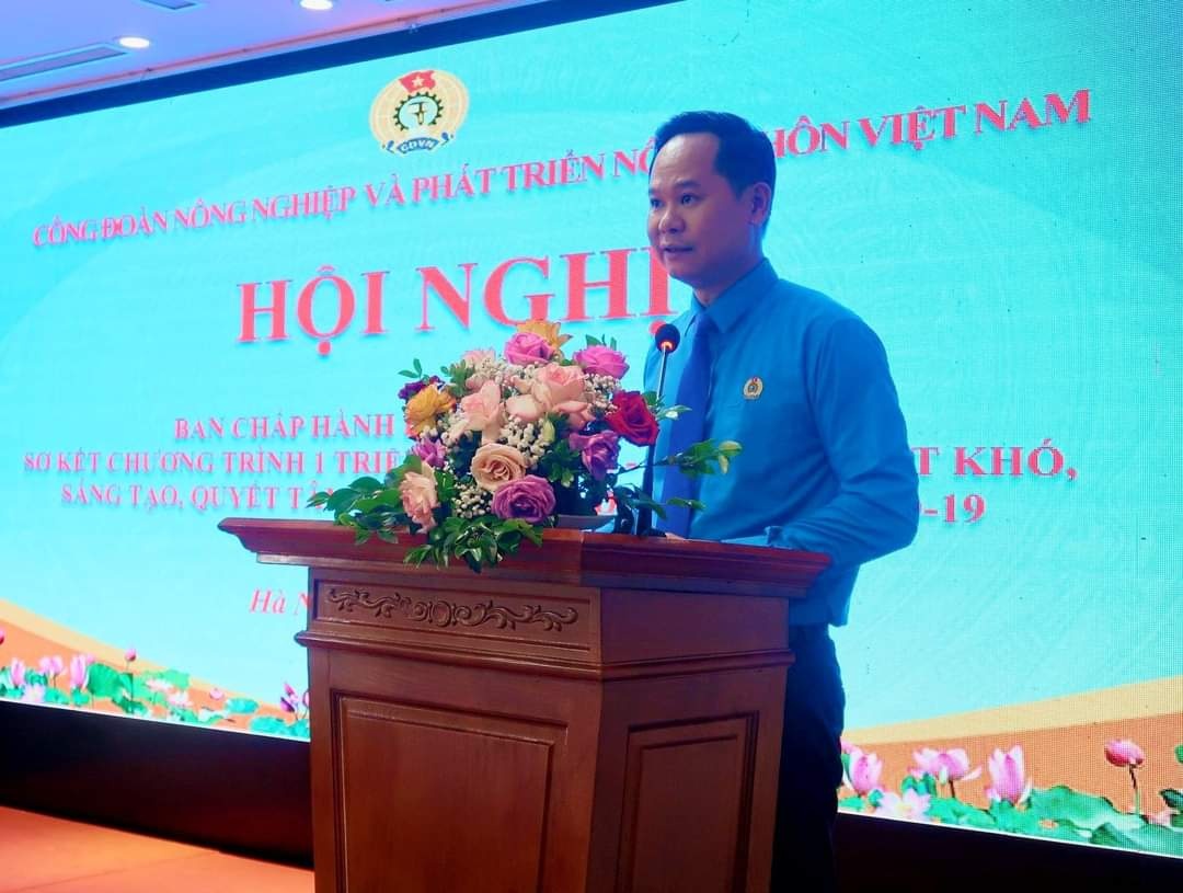 Cán bộ, ĐV Công đoàn Nông nghiệp và PTNT Việt Nam thi đua hoàn thành xuất sắc nhiệm vụ