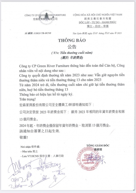 Được giữ nguyên tiền thưởng, công nhân đình công ở Bình Dương đã quay lại làm việc Được giữ nguyên tiền thưởng, công nhân đình công ở Bình Dương đã quay lại làm việc