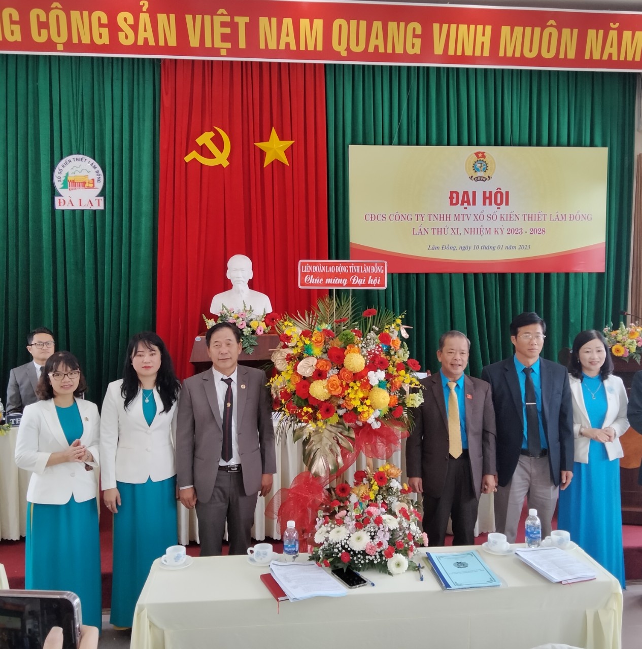 Đại hội công đoàn cấp trên trực tiếp cơ sở ở Lâm Đồng về đích sớm và thành công Đại hội công đoàn cấp trên trực tiếp cơ sở ở Lâm Đồng về đích sớm và thành công
