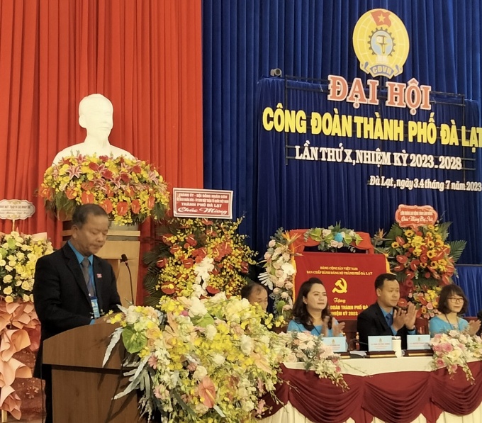 Đại hội công đoàn cấp trên trực tiếp cơ sở ở Lâm Đồng về đích sớm và thành công Đại hội công đoàn cấp trên trực tiếp cơ sở ở Lâm Đồng về đích sớm và thành công