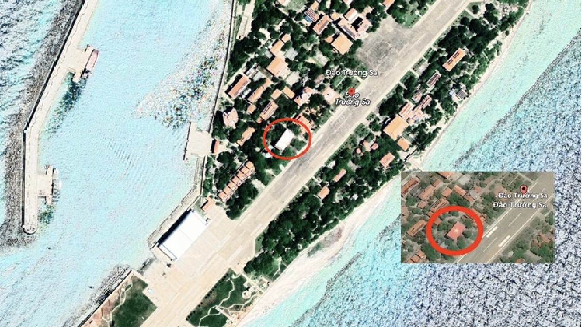 Lá cờ Tổ quốc ở Trường Sa